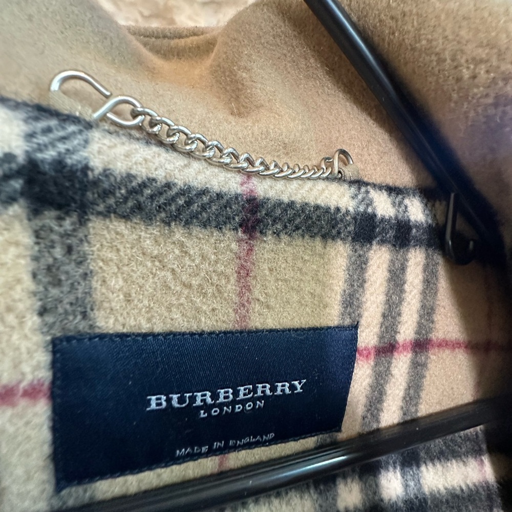 Burberry Tan Duffle Coat - Picture 3 of 6